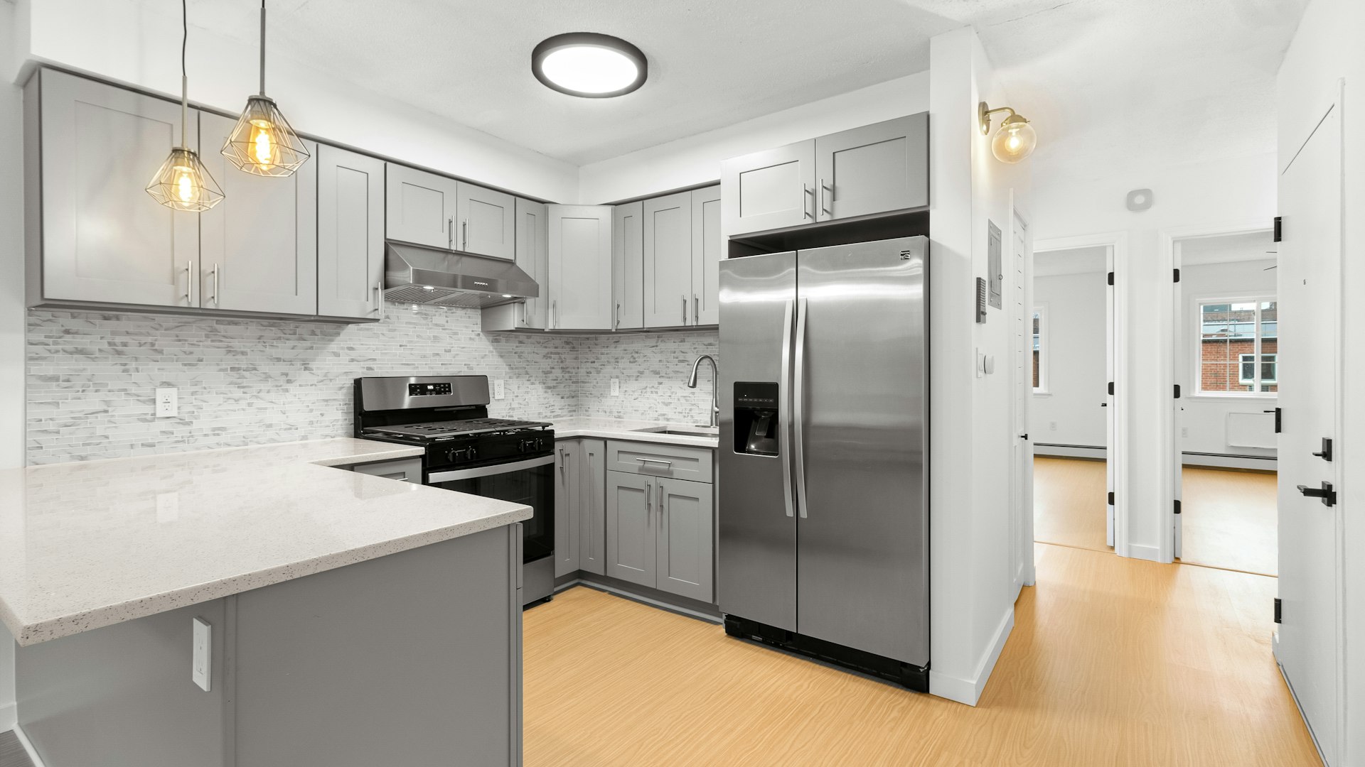 Thermador Freezer in luxury kitchen