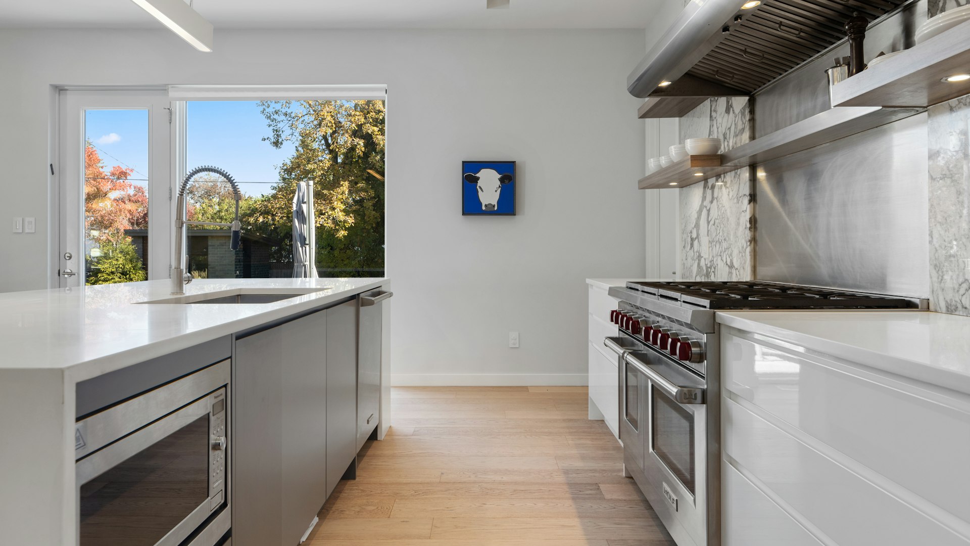 Thermador Ice Maker in luxury kitchen